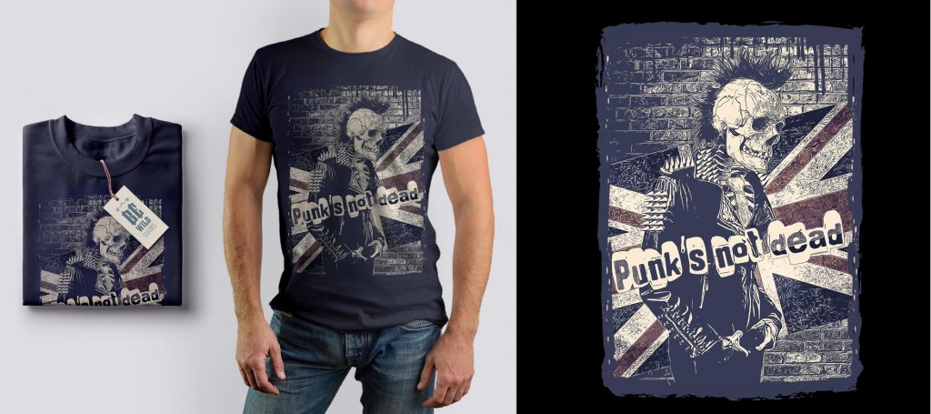 Punks-not-dead tshirt